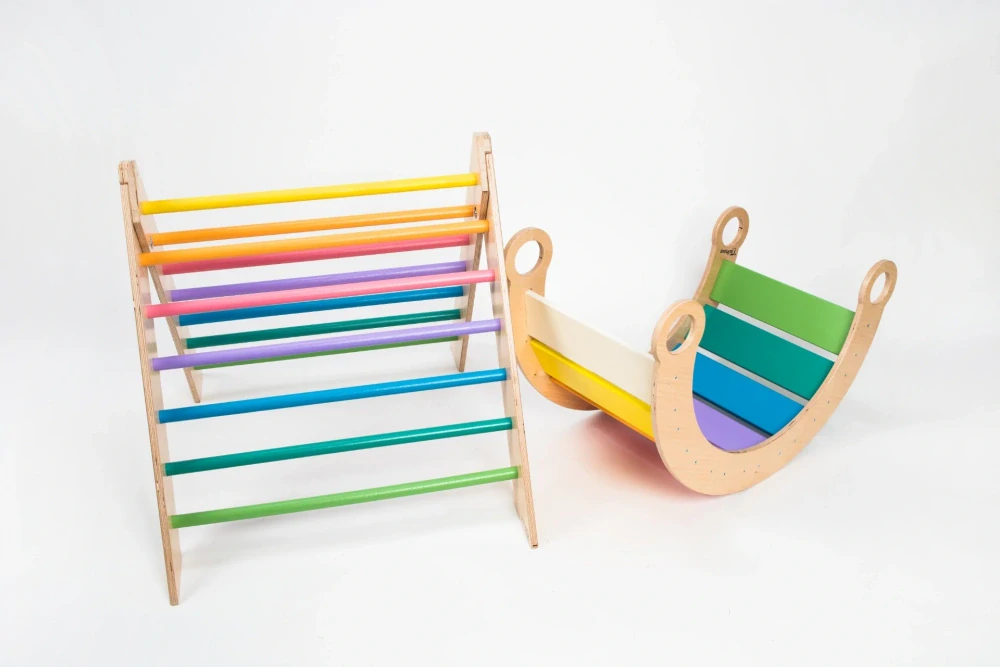 Montessori trojúhelník Piklerové pastel